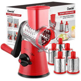 Rotary Cheese Grater, 5 Blades
