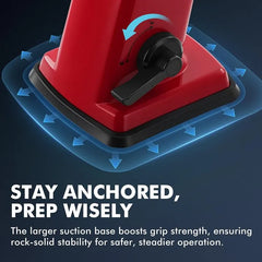 Geedel Rotary Cheese Grater - Upgraded Vegetable Shredder with 4 Interchangeable Blades, Easy to Clean Cheese Shredder with Handle, Kitchen Grater Nuts Grinder for Cutting Cheese, Vegetable, Nuts